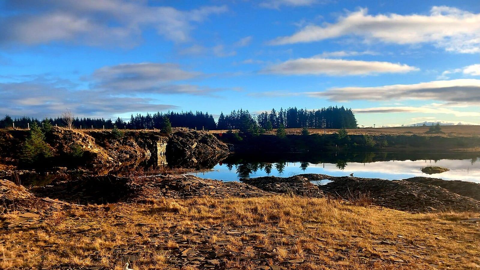Fossil Hunting Achanarras Quarry Caithness Scotland