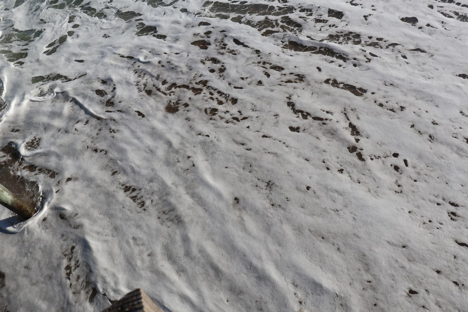 The Atlantic shoreline at Wrightsville Beach, North Carolina.